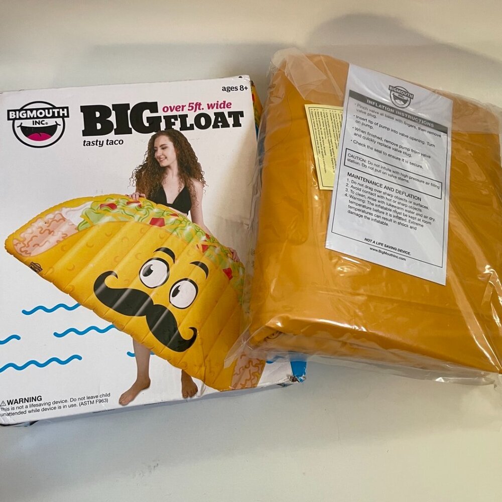 “Tasty Taco” Pool Float